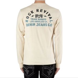 🆕️Rock Revival Longsleeve Double "R" Logo Shirt. Men's Size: Small.